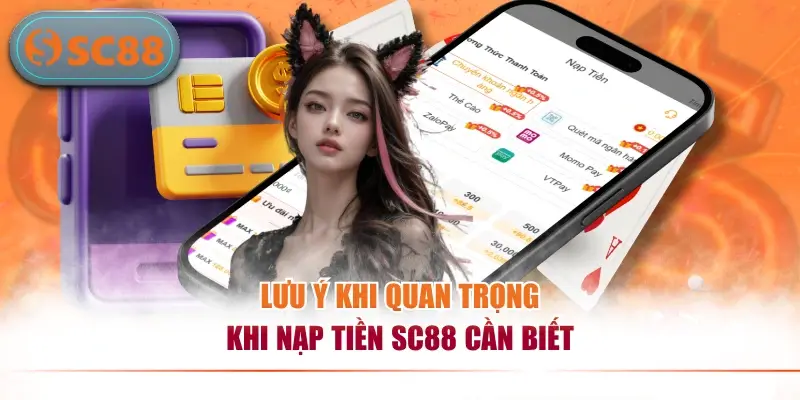 Hướng Dẫn Cách Nạp Tiền SC88 Nhanh Chóng Chỉ Trong 1 Phút